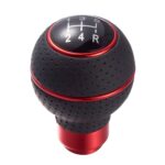 Universal Perforated Leather 5 Speed Shift Knob